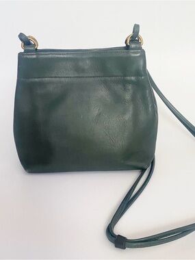 Vintage Coach Mini Dixon Handbag in Ivy Green 1990s
